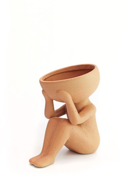 Winkee Plants in my head Plant Pot