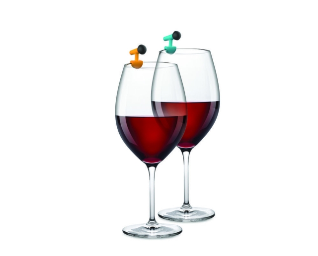 Winkee Microphone Glass Marker Set of 6