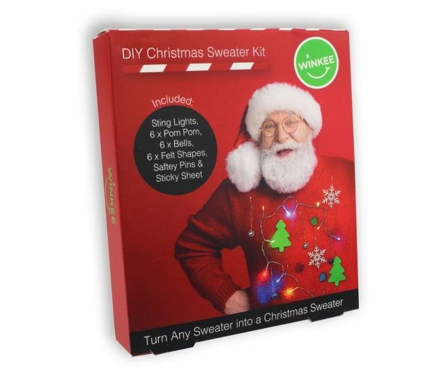 Winkee DIY Christmas jumper kit - Emergency Christmas Jumper Kit
