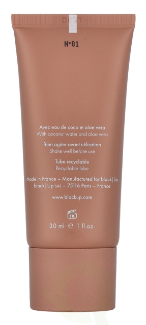 Black Up Mat Finish Foundation 30 ml #01