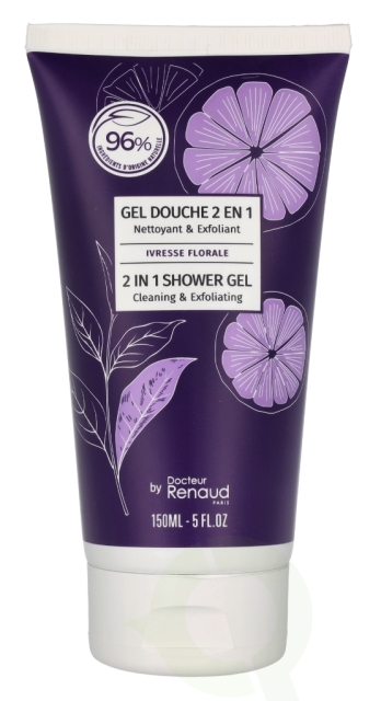 Dr. Renaud Ivresse Flor. 2 In 1 Shower Gel-Cleanser & Scrub 150 ml