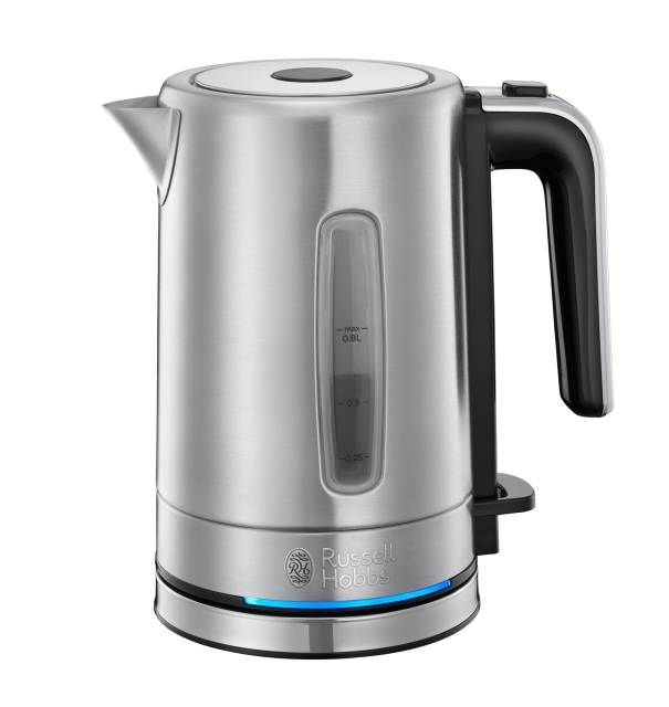 Russell Hobbs Compact Home Kettle - Stainless Steel
