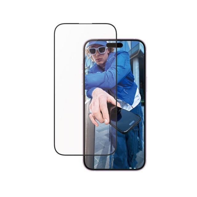 PanzerGlass Screen Protection - iPhone 16 Plus - Aluminium Frame - Ultra Wide Fit