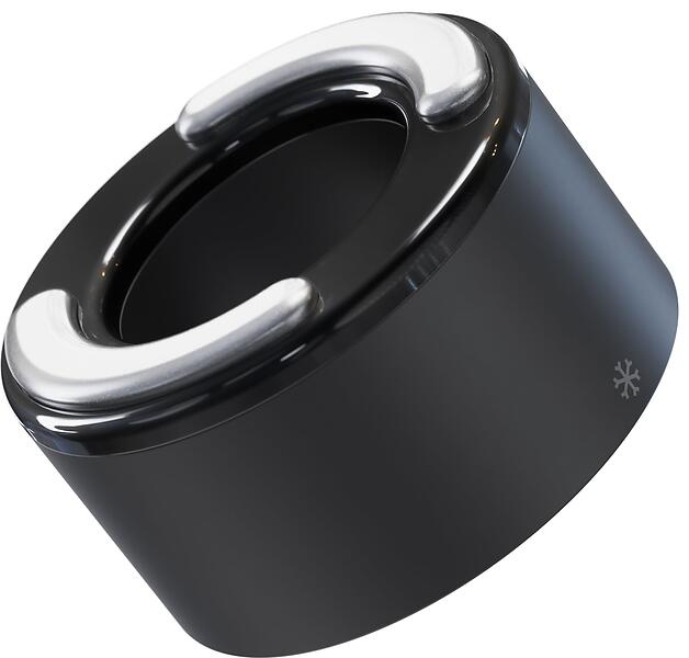 Therabody TheraFace Hot and Cold Ring Black