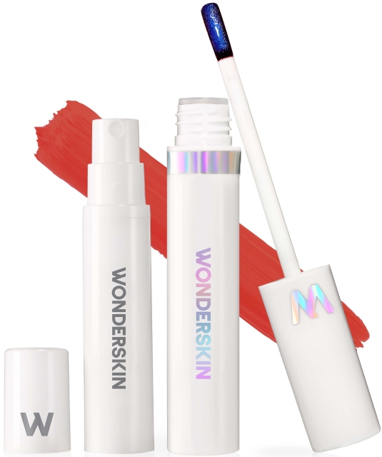 Wonderskin Wonder Blading Lip Stain Kit Crush Coral