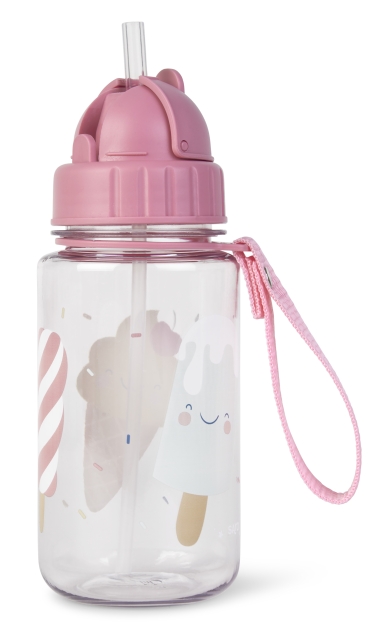 SARO Baby SARO - Bottle with straw - Pink (SAO74006)