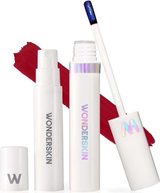 Wonderskin Wonder Blading Lip Stain Kit Divine Burgundy Red