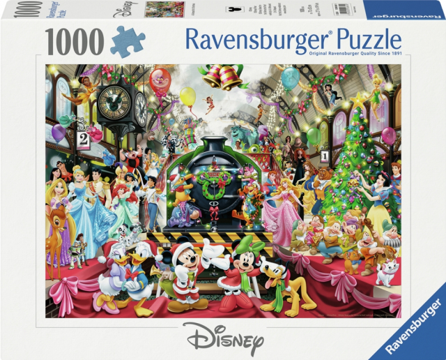 Ravensburger Puzzle All Aboard For Christmas, 1000 pieces (12001237)