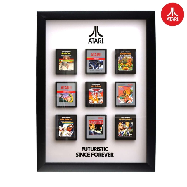ThumbsUp Official Atari 3D Wall Art - Cartridge Collection