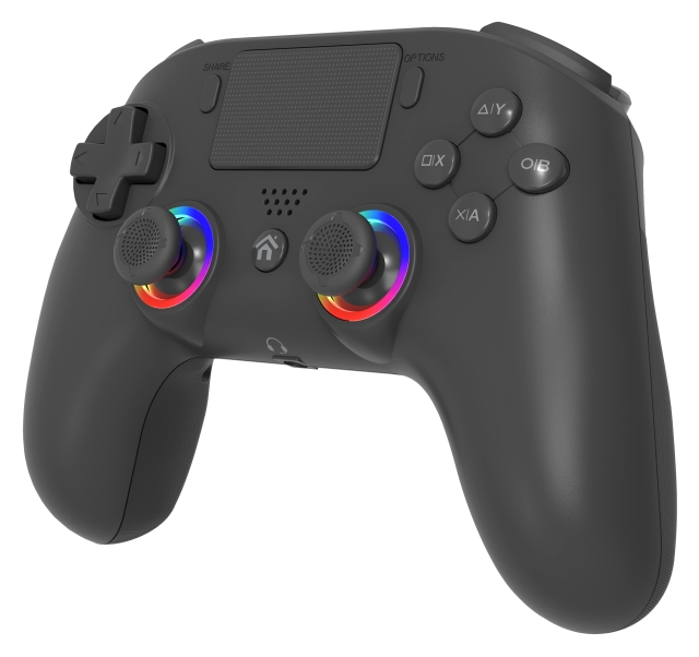 SuBsonic Wireless Led Controller PS4 Black - PS4/PC