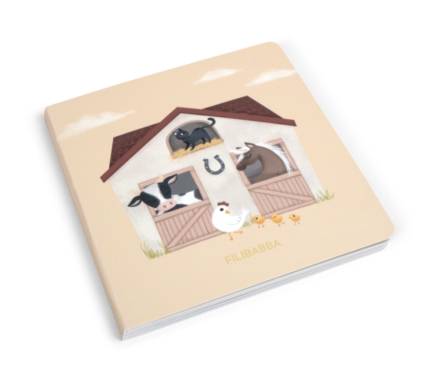 Filibabba Baby book - Magic Farm - (FI-02765)