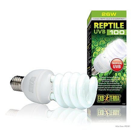 Exoterra Reptile Uvb 100 Fluorescent lamp 25W E27  - (220.1871)