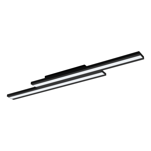 Eglo Saliteras-Z ceiling lamp black - RGB + TW - Zigbee, Bluetooth