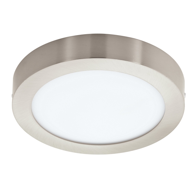 Eglo Fueva-Z ceiling lamp brushed steel Ø21 - TW - Zigbee, Bluetooth
