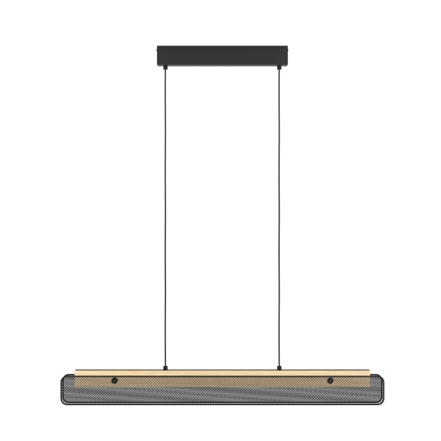 Eglo Kokomo-Z Long Table Pendant Black L99 - RGB + TW - Zigbee, Bluetooth
