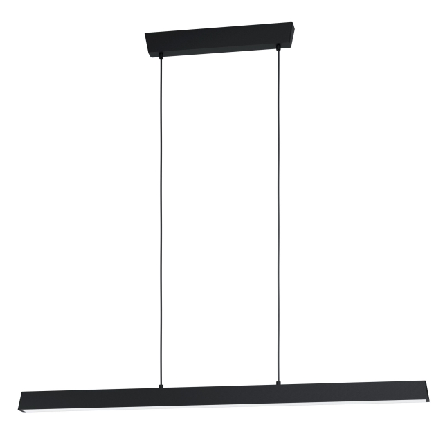 Eglo Simolaris-Z long pendant lamp black L122 - RGB + TW - Zigbee, Bluetooth