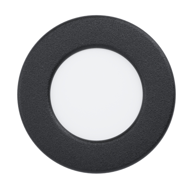 Eglo FUEVA 5 RECESSED \\u00d886 2.7W 330LM BLACK - 86 mm