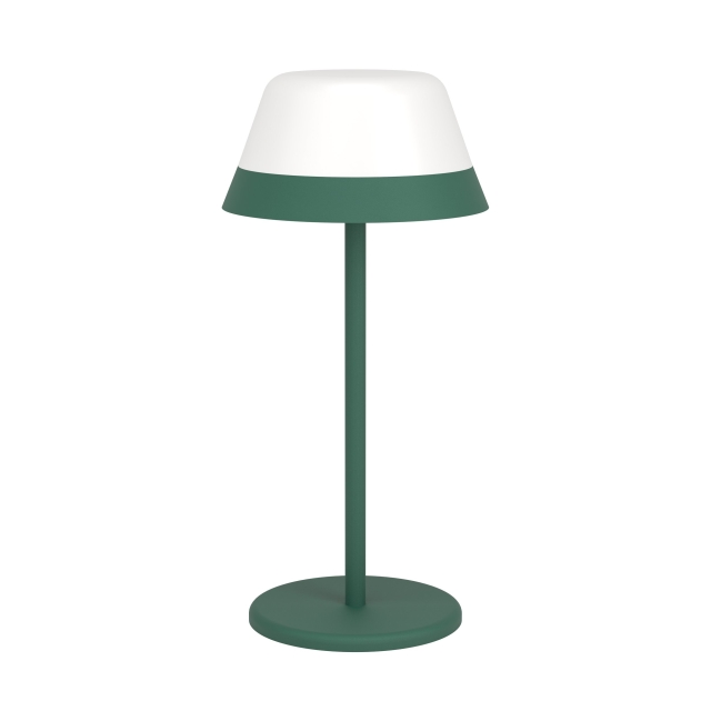 Eglo MEGGIANO TABLE LAMP - GREEN/WHITE