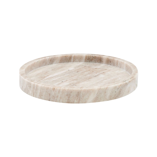 Meraki Meraki - Marble Tray Ø 25 cm - Beige (312530012)