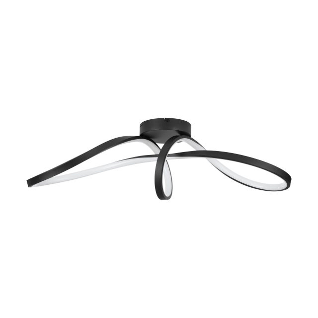 Eglo Calarossa-Z Ceiling Lamp - Black 70.5x23 - RGB + TW - Zigbee, Bluetooth