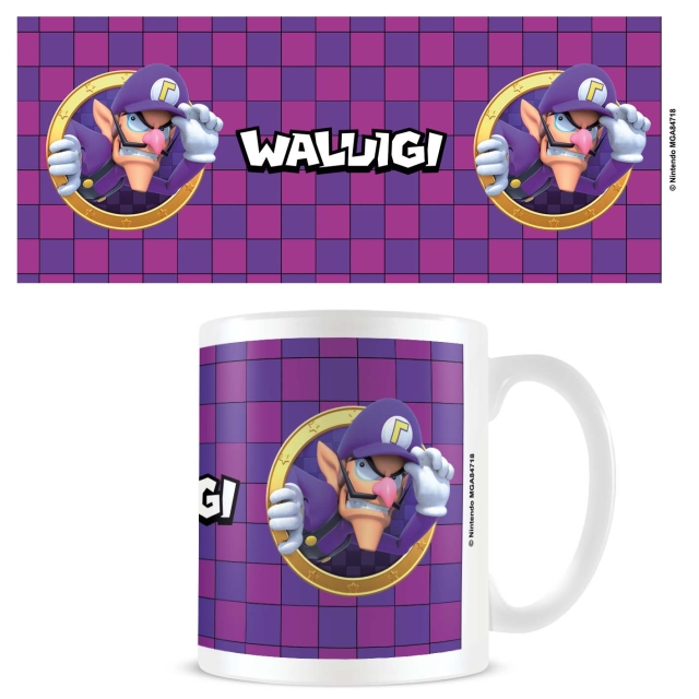 Pyramid International Super Mario Mug (Waluigi 3D Port) - White