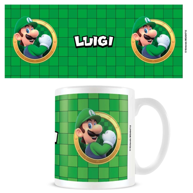 Pyramid International Mug Super Mario (Luigi 3D Port) - White