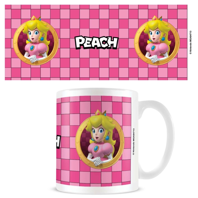 Pyramid International Mug Super Mario Peach 3D Port - White