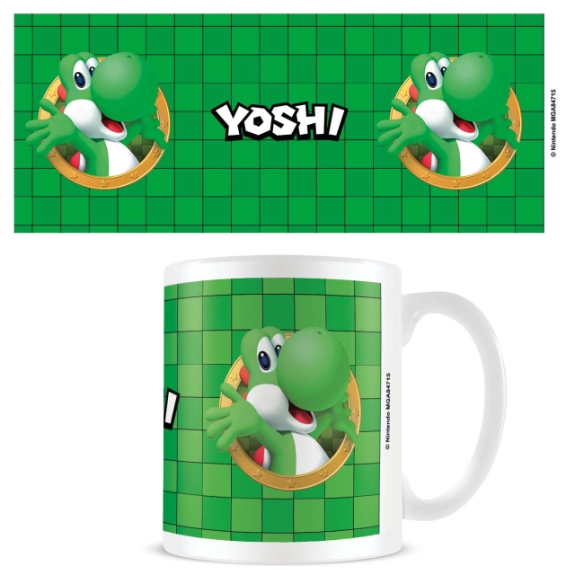 Pyramid International Super Mario Mug (Yoshi 3D Port) - White