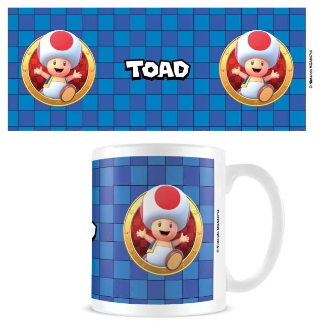 Pyramid International Mug Super Mario (Toad 3D Port) - White
