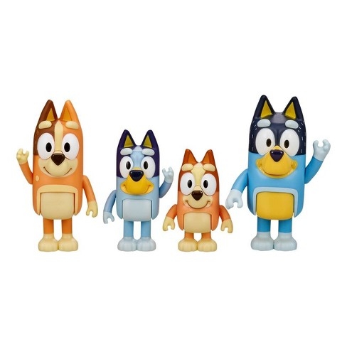 Bluey Figure 4-pack  - Family Pack (90077)