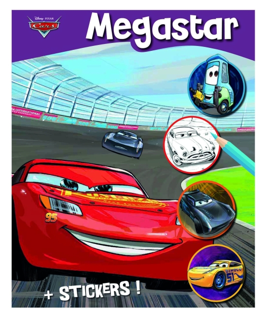 Disney Megastar Colouringbook - Cars