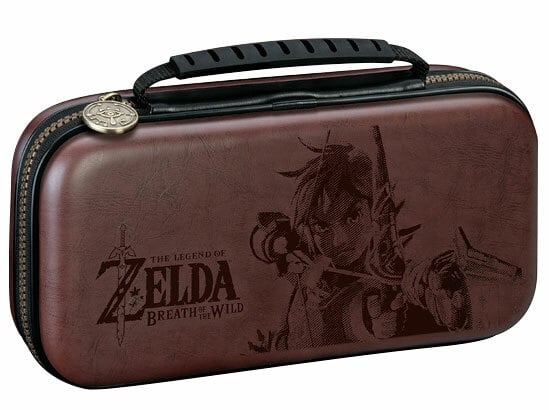 NACON Switch Lite Travel Case Zelda Brown