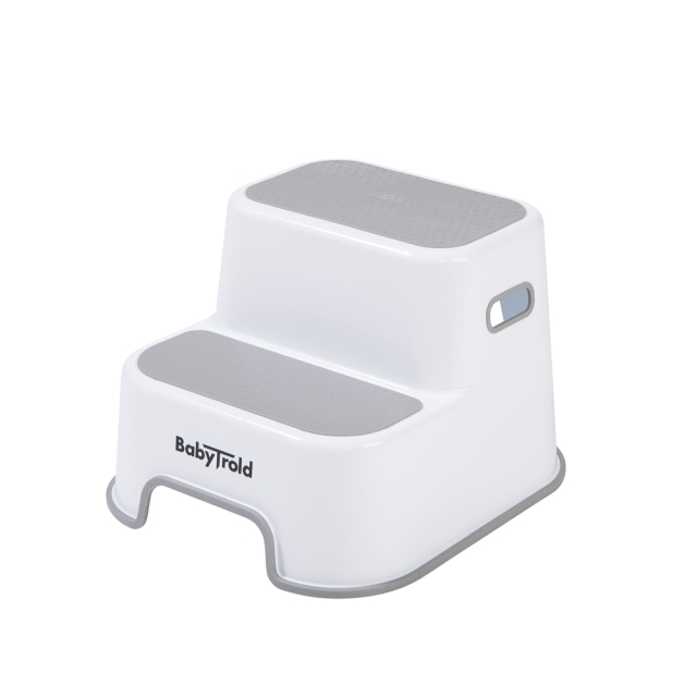 Babytrold 2-Step Stool - White (19-03HT2)