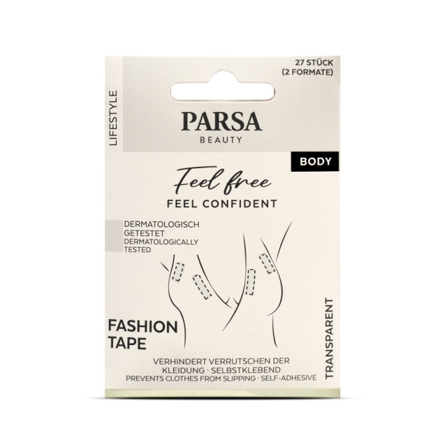 Parsa Fashion Tape 27 pcs. - Transparent