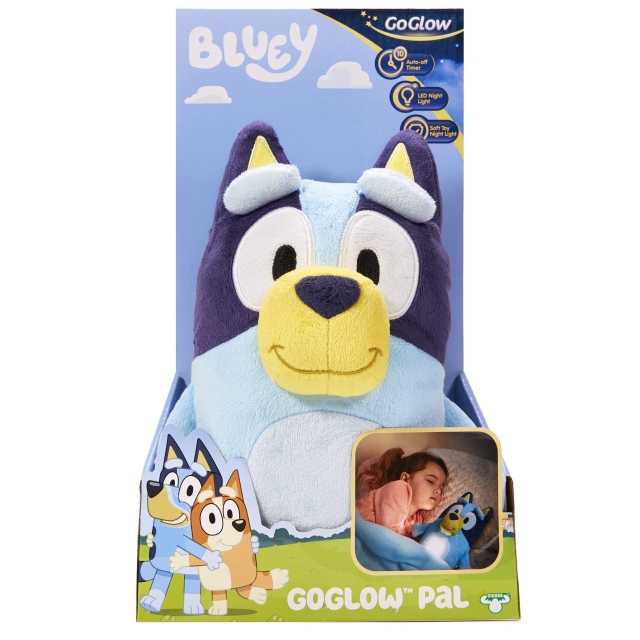 Bluey Kids Light Up Bedtime Pal – Soft toy night light - (10045)