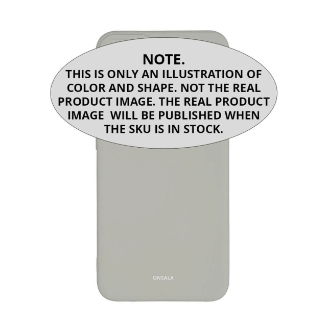 Onsala Phone Case Samsung A56 5G Back Silicone Touch Recycled Concrete