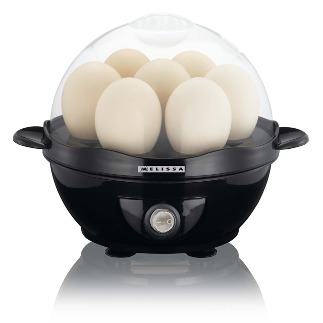 MELISSA Egg boiler 7 eggs with transparent button 360W Black