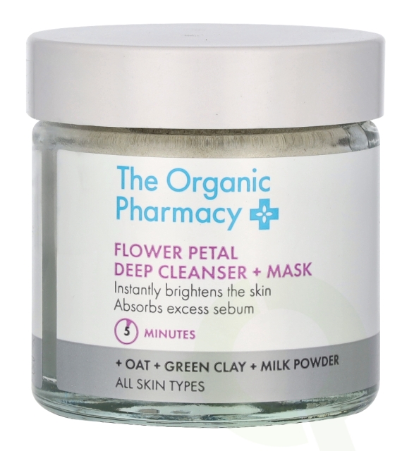 The Organic Pharmacy Flower Petal Deep Cleanser & Mask 40 g