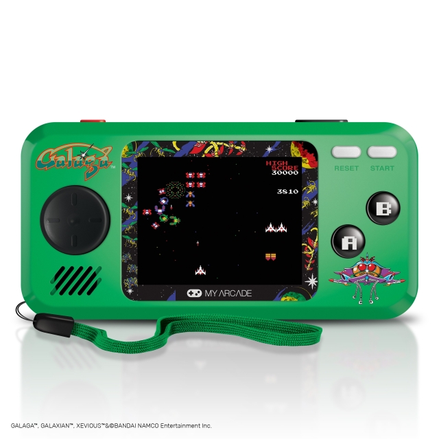 My Arcade Myarcade Pocketplayer Galaga 3 games