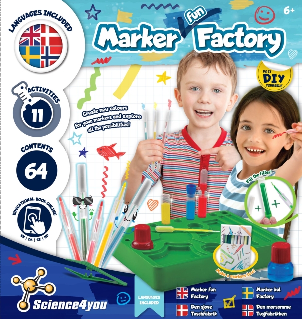 Science4you Marker Factory Non-scented (40326)