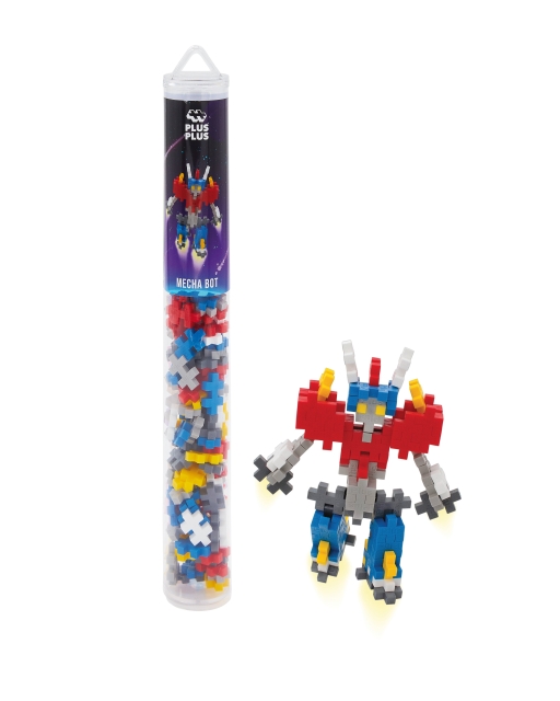 Plus Plus Mecha Bot / 100 pcs Tube (4270)