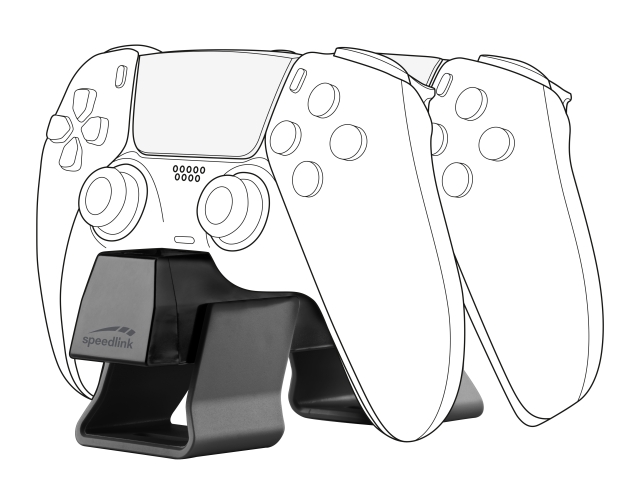 Speedlink TWINDOCK Charger for PS5, black