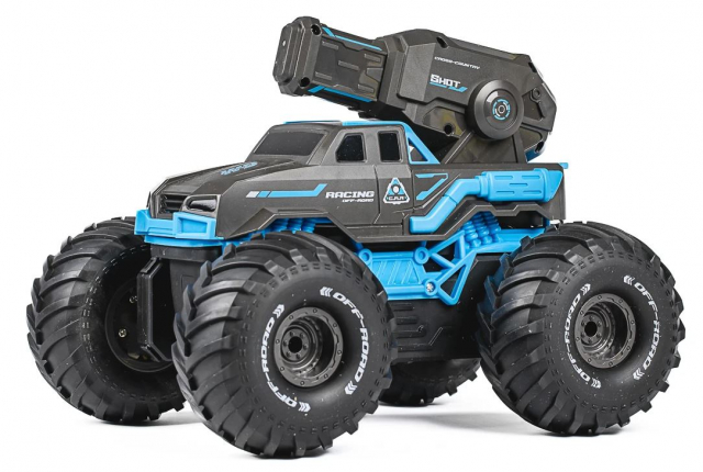 TEC-TOY Water Shooting R/C car 2,4GHz, 7,4V 500mAh - Blue (534647)