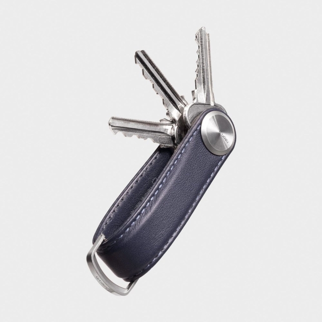Orbitkey Key Organiser Pro Leather - Sapphire