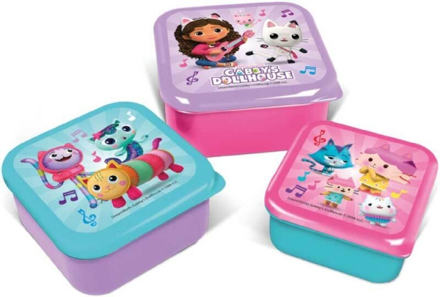 STOR 3 Pcs. Snack Boxes Set - Gabby