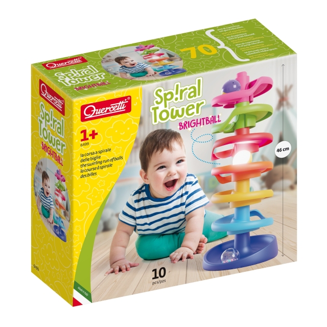 Quercetti Spiral Tower Brightball - (QU-6499)