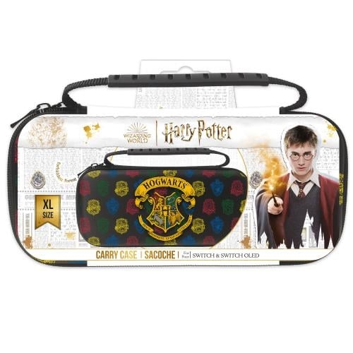 Trade Invaders Harry Potter - XL Case for Switch and Switch Oled - multicolor - 4 houses
