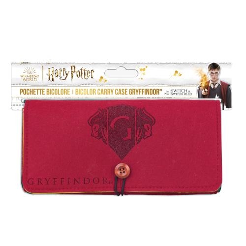 Trade Invaders Harry Potter - Felt Pocket for Switch Gryffindor