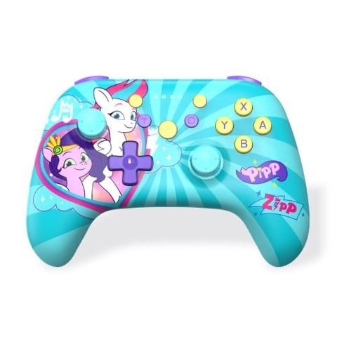Trade Invaders Switch/PC Nano Wireless Controller - My Little Pony Pipp & Zipp