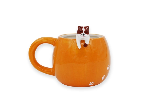 Winkee Mug - Pet Friends Dog - orange